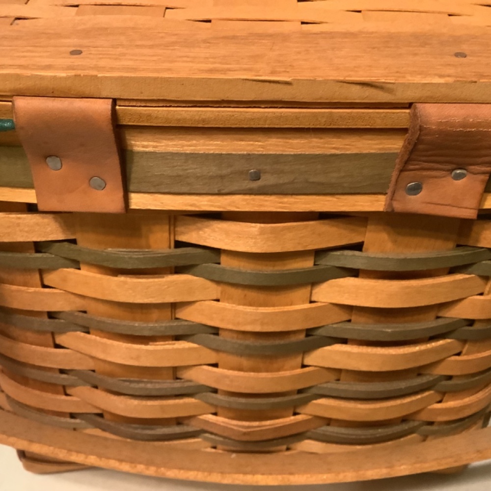 Longaberger 1996 Hostess Only Remembrance Basket - Picture 6 of 6